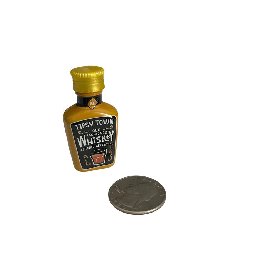 MGA Miniverse Tipsy Town Old Fashion Whiskey Resin New